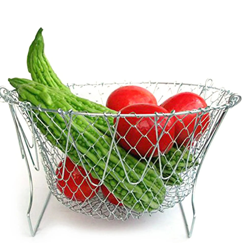 12 in 1 Foldable Strainer Chef Basket