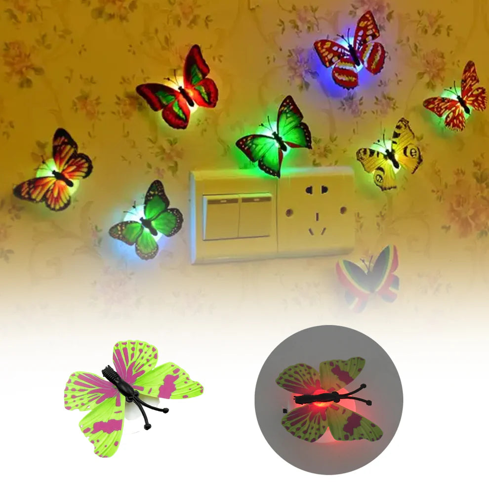 Butterfly 3d Night Lamp Comes With 3d Illusion Design Suitable For Drawing Room Lobby. (Pack Of 50)